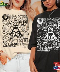 Fall Out Boy Doodle Art Shirt Vintage Lyric Merch Tee Sweatshirt Hoodie Unisex Classic