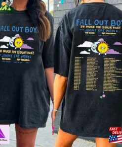 Fall Out Boy Double Sides Tour Shirt Concert Tee Sweatshirt Classic