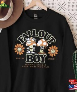Fall Out Boy Happy Music For Sad People Shirt Classic Sweatshirt