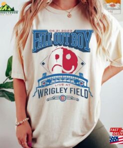 Fall Out Boy Live At Wrigley Field 06 21 2023 T-Shirt Tour Shirt So Much For Stardust Tee Unisex