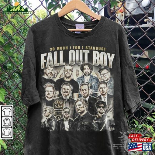 Fall Out Boy Music Shirt Band 90S Y2k Vintage Retro Bootleg Hoodie Classic