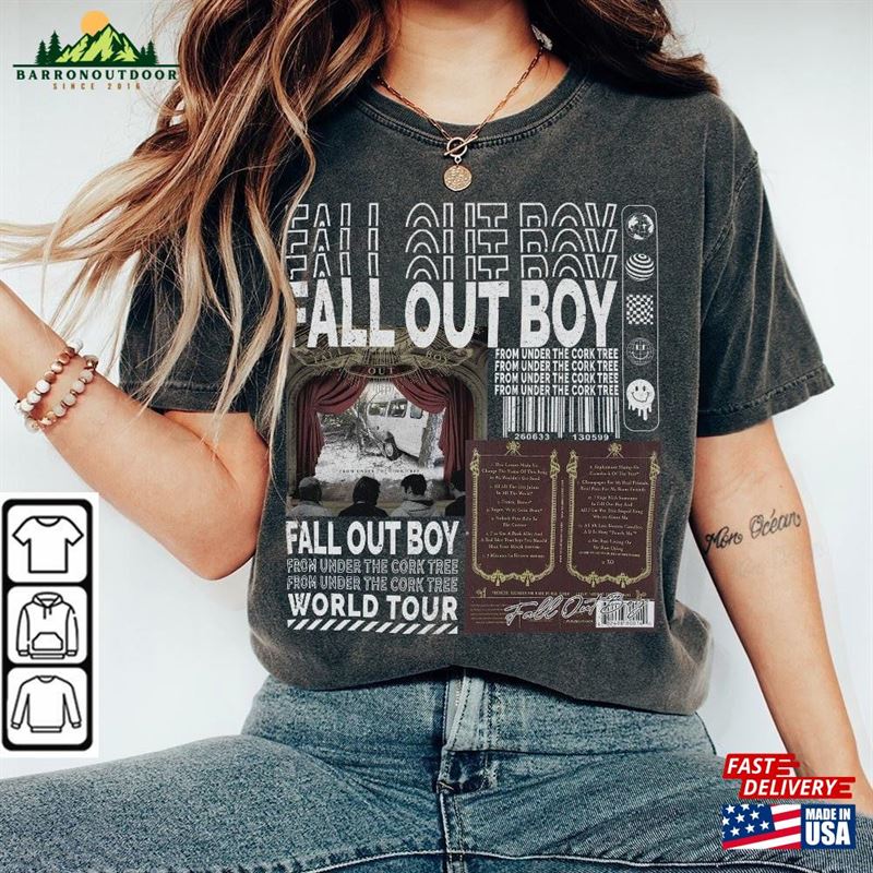 Fall Out Boy Music Shirt Merch Vintage So Much For Tour 2023 Tickets Album From Under The Cork Tree Y2k 90S Gift Fan L905m Classic Sweatshirt Fall Out Boy Music Shirt Merch Vintage So Much For Tour 2023 Tickets Album From Under The Cork Tree Y2k 90S Gift Fan L905m Classic Sweatshirt