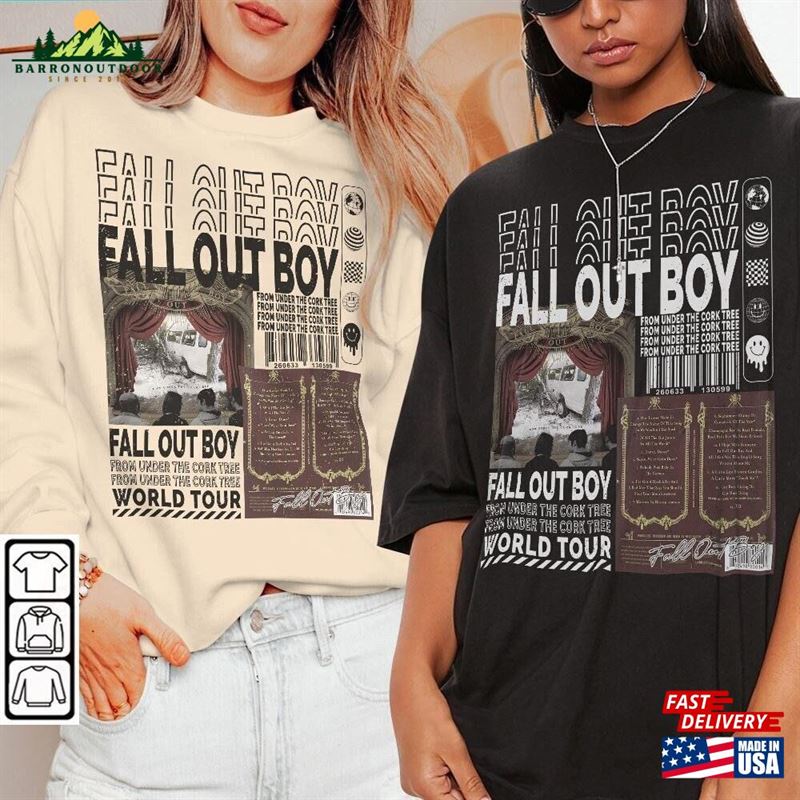 Fall Out Boy Music Shirt Merch Vintage So Much For Tour 2023 Tickets Album From Under The Cork Tree Y2k 90S Gift Fan L905m Classic Sweatshirt Fall Out Boy Music Shirt Merch Vintage So Much For Tour 2023 Tickets Album From Under The Cork Tree Y2k 90S Gift Fan L905m Classic Sweatshirt