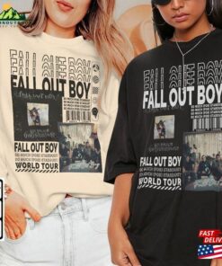 Fall Out Boy Music Shirt Merch Vintage So Much For Tour 2023 Tickets Album Graphic Tee Y2k 90S Gift Fan L905m T-Shirt Hoodie