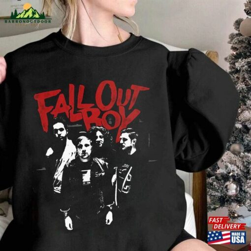 Fall Out Boy Retro 90S T-Shirt Vintage Summer Tour 2013 Sweatshirt Unisex Shirt Classic