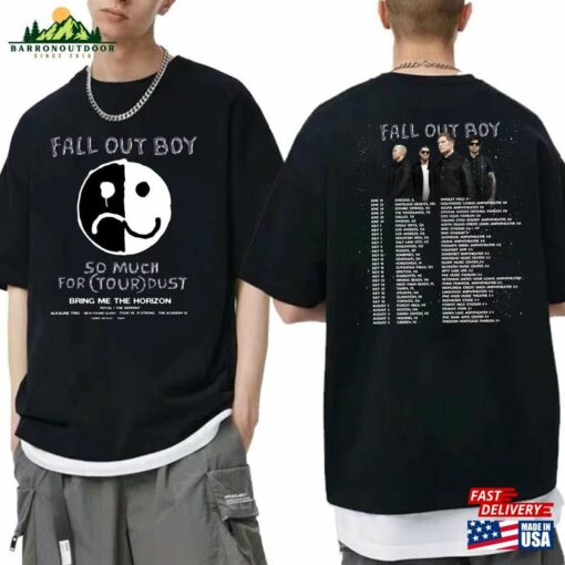 Fall Out Boy Shirt 2023 Tour Rock Band Hoodie Sweatshirt