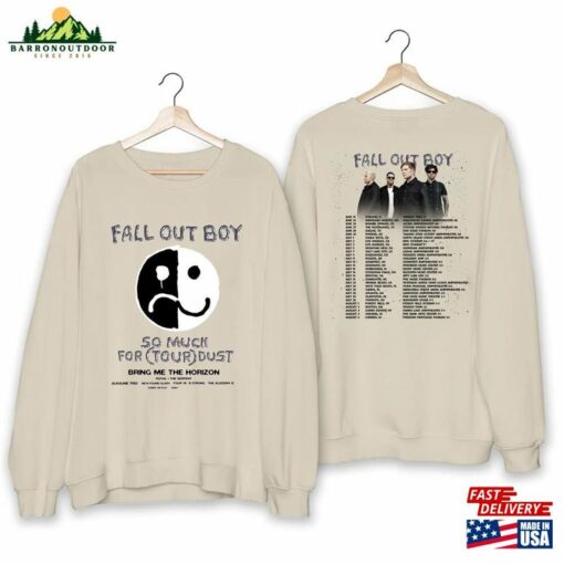 Fall Out Boy Shirt 2023 Tour Rock Band Hoodie Sweatshirt