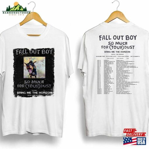 Fall Out Boy Shirt 2023 Tour Rock Band Sweatshirt Unisex