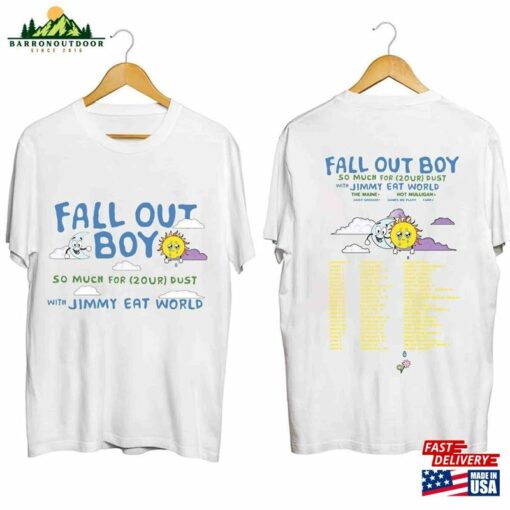 Fall Out Boy Shirt Band Fan So Much (For) Stardust Tour 2024 Classic Sweatshirt