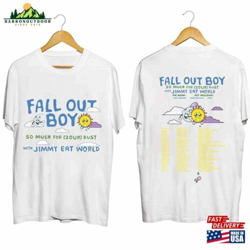 Fall Out Boy Shirt Band Fan So Much (For) Stardust Tour 2024 Unisex Sweatshirt