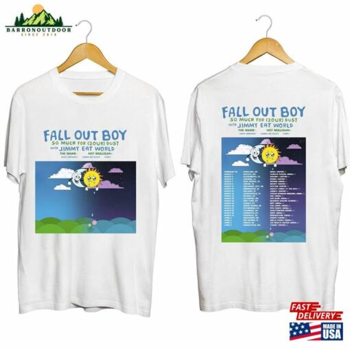 Fall Out Boy Shirt Band Fan So Much (For) Stardust Tour 2024 Unisex T-Shirt