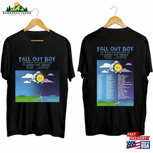 Fall Out Boy Shirt Band Fan So Much (For) Stardust Tour 2024 Unisex T-Shirt