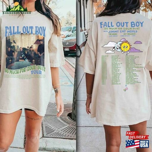 Fall Out Boy Shirt So Much For (2Our) Dust 2024 Sweatshirt Unisex