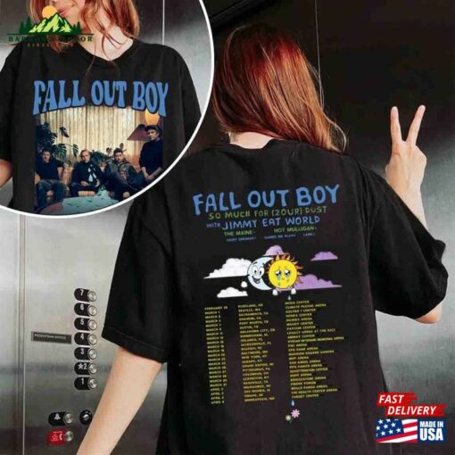 Fall Out Boy So Much For (2Our) Dust Tour Shirt T-Shirt Hoodie