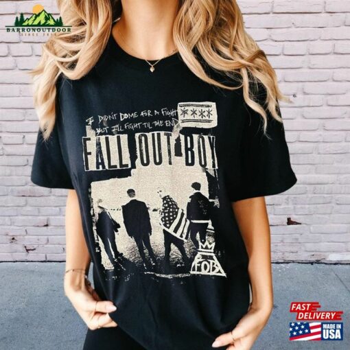 Fall Out Boy Summer Tour Shirt 2023 Classic Unisex