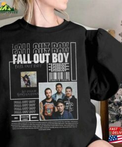 Fall Out Boy Summer Tour T-Shirt So Much (For) Stardust Sweatshirt Vintage Style Shirt Unisex Fall Out Boy Summer Tour T-Shirt So Much (For) Stardust Sweatshirt Vintage Style Shirt Unisex