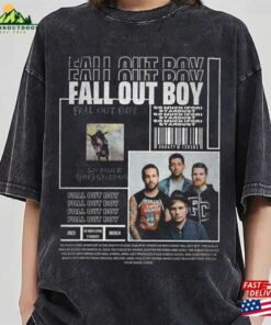 Fall Out Boy Summer Tour T-Shirt So Much (For) Stardust Sweatshirt Vintage Style Shirt Unisex