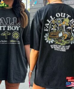 Fall Out Boy Tour 2023 Shirt So Much (For) Stardust Wrong Side Of Paradise Tee Hoodie Classic