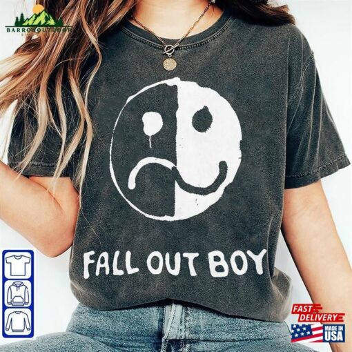 Fall Out Boy Tour 2023 Smile Shirt Tshirt Unisex Sweatshirt