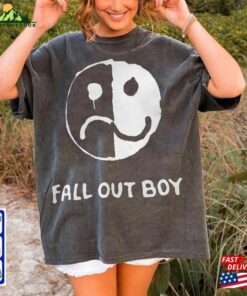 Fall Out Boy Tour 2023 Smile Shirt Tshirt Unisex Sweatshirt