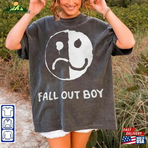 Fall Out Boy Tour 2023 Smile Shirt Tshirt Unisex Sweatshirt