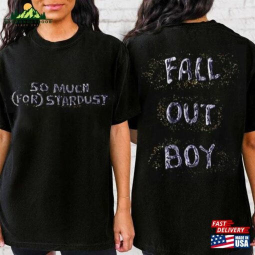 Fall Out Boy Tour 2023 T-Shirt 2 Sides Vintage Summer Shirt Unisex Classic