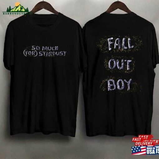 Fall Out Boy Tour 2023 T-Shirt 2 Sides Vintage Summer Shirt Unisex Classic