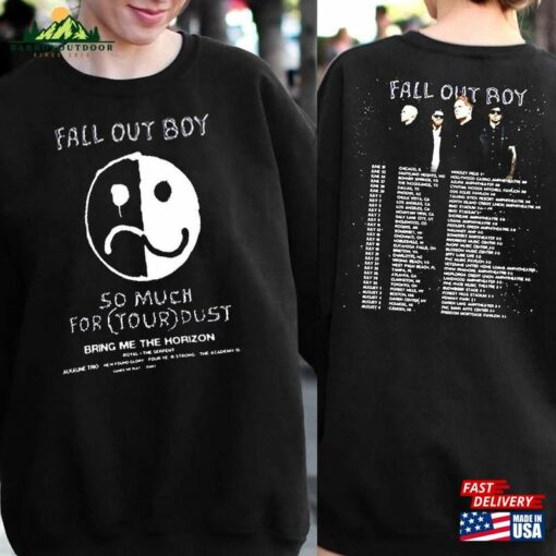 Fall Out Boy Tour 2023 T-Shirt Falloutboy Bring Me The Horizon Shirt Unisex Hoodie