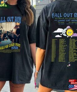 Fall Out Boy Tour Sweatshirt So Much For (2Our) Dust 2024 Shirt Classic Hoodie