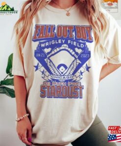 Fall Out Boy Unisex Wrigley Field Tour Shirt Sweat Trendy Band Fan Sweatshirt Hoodie