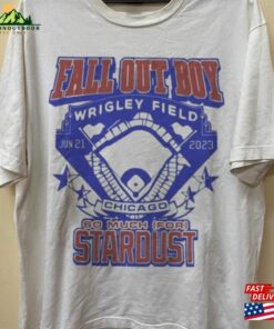 Fall Out Boy Unisex Wrigley Field Tour Shirt Sweat Trendy Band Fan Sweatshirt Hoodie