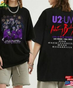 Fall Tour 2023 Rock Band U2 Shirt Achtung Baby Live At Sphere Signature Unisex Classic