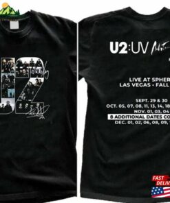 Fall Tour 2023 Rock Bandshirt Achtung Baby Live At Sphere Shirt Sweatshirt Unisex