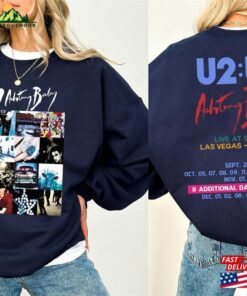 Fall Tour 2023 Rock Bandshirt Achtung Baby Live At Sphere Shirt U2 Las Vegas T-Shirt Unisex