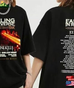 Falling In Reverse The Popular Mons Tour 2023 2Sides Shirt T-Shirt Hoodie Classic