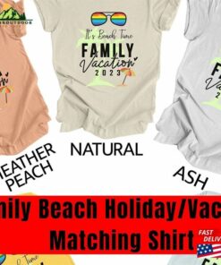 Family Vacation Beach Trip 2023 Group Shirt Unique T-Shirts For Of Tour Unisex Hoodie
