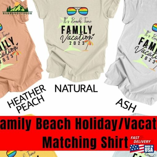 Family Vacation Beach Trip 2023 Group Shirt Unique T-Shirts For Of Tour Unisex Hoodie