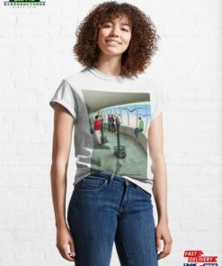 Famous Paintings By Guy Billout 1941 France Classic T-Shirt Unisex Famous Paintings By Guy Billout 1941 France Classic T-Shirt Unisex
