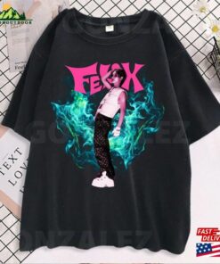 Felix Retro Vintage Shirt Stray Kids Rockstar 5 Sweatshirt Classic