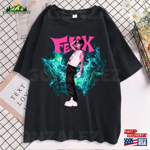 Felix Retro Vintage Shirt Stray Kids Rockstar 5 Sweatshirt Classic