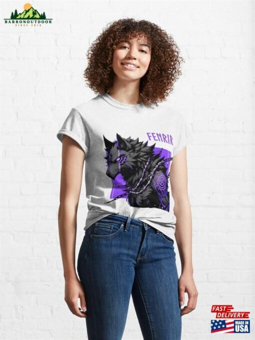 Fenrir 02 Purple10k Classic T-Shirt Unisex