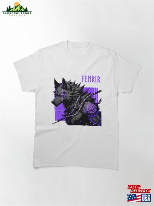 Fenrir 02 Purple10k Classic T-Shirt Unisex