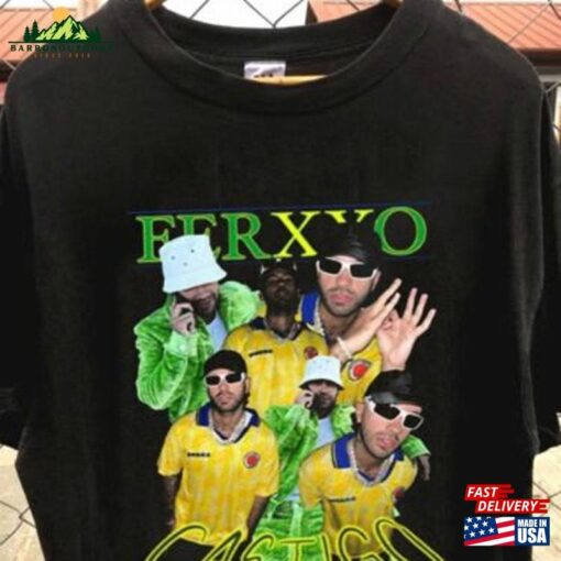 Ferxxo Castigo Shirt Feid Retro T-Shirt Feliz Hoodie