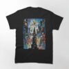 Festive Canvases Christmas Tree Rockefeller’s Dynamic Radiance Through Diverse Artistic Echoes Classic T-Shirt Unisex