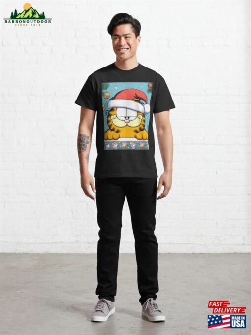 Festive Cartoon Extravaganza Merry Christmas Art For Whimsical Decor Classic T-Shirt Sweatshirt