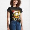 Festive Cartoon Extravaganza Merry Christmas Art For Whimsical Decor Classic T-Shirt Unisex