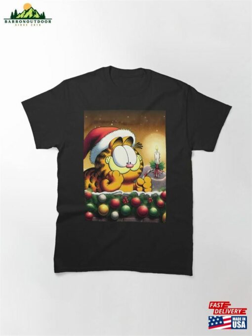 Festive Cartoon Extravaganza Merry Christmas Art For Whimsical Decor Classic T-Shirt Unisex