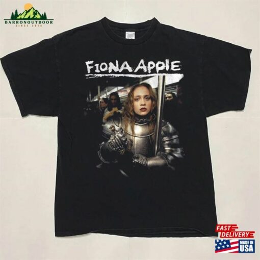 Fiona Apple In Armor Suit Rock Black T-Shirt Shirt Fast As You Can Sweatshirt Classic