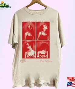 Fiona Apple When The Pawn 1999 T Shirt 90S Music Shirt Hoodie Classic 2