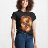 Fire Skull Art Band Music Legend 80S T-Shirt Hoodie Classic